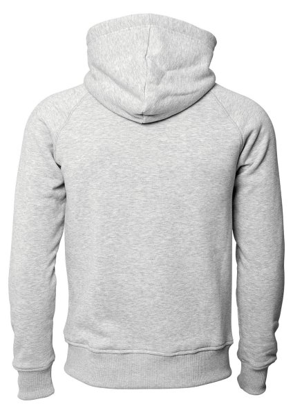 Zoom bild av Stylish hooded sweat, grey melange