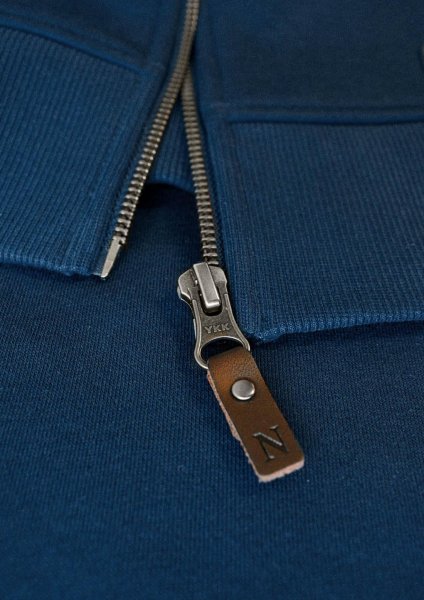 Zoom bild av Stylish hooded sweat, indigo