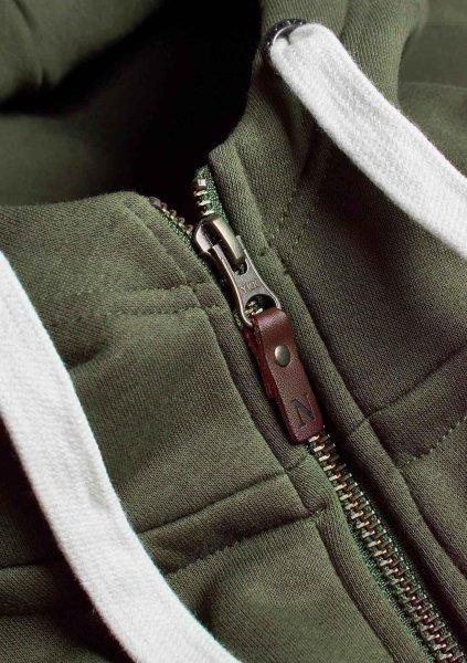 Zoom bild av Stylish hooded sweat, olive