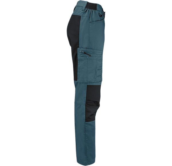 Zoom bild av Womens service Stretch Pants, blue/black