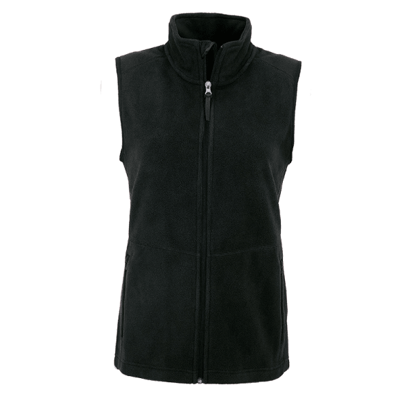Zoom bild av Womens light Fleece vest, black