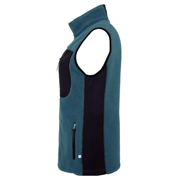 Zoom bild av Womens pile Fleece Vest, blue/black