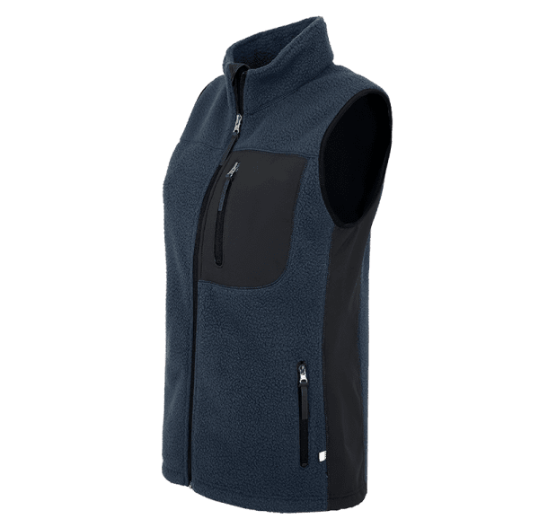 Zoom bild av Womens pile Fleece Vest, navy/black